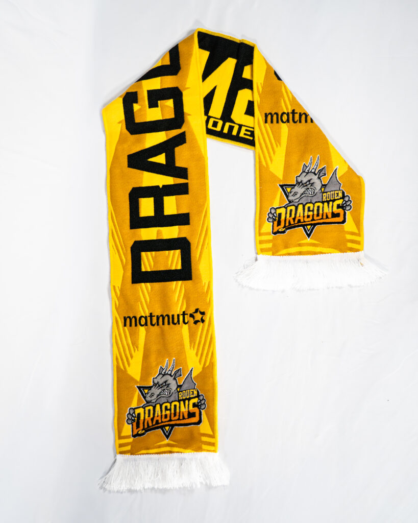 écharpe rugby DRAGONS CATALANS ISC supporter