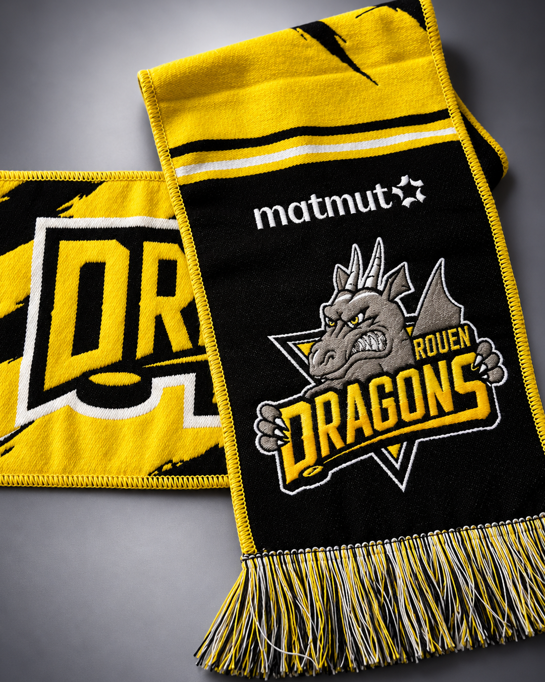 Écharpe Officielle 2026-2027 - Dragons de Rouen – Image 1