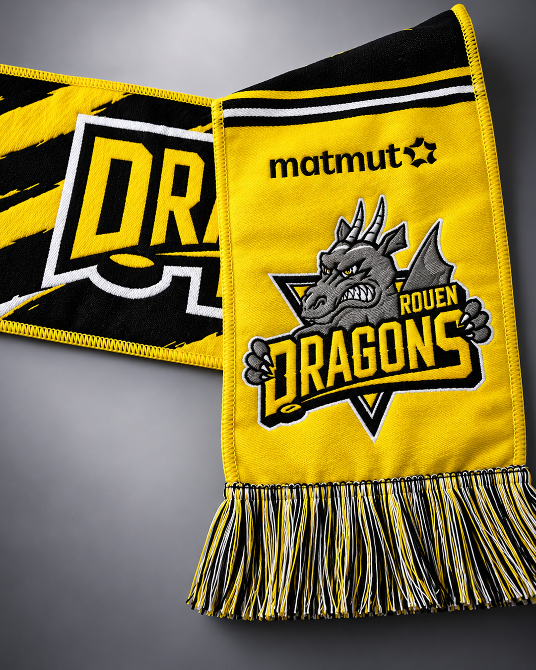 Écharpe Officielle 2026/2027 - Dragons de Rouen – Image 1