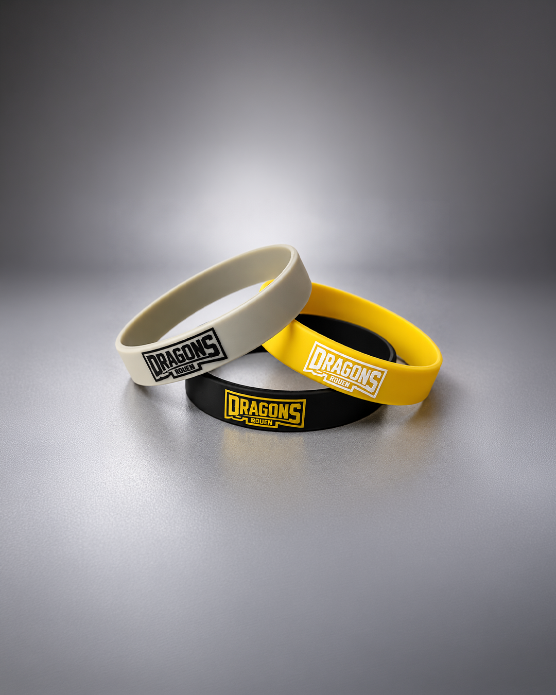 Bracelets x3 Dragons de Rouen – Image 1