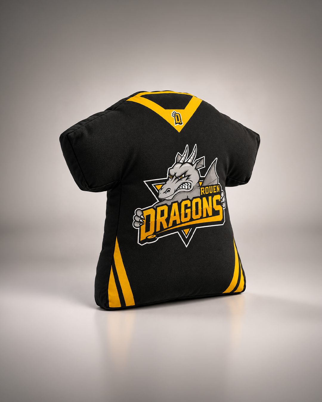 Coussin maillot Dragons de Rouen – Image 1